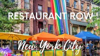 Exploring Manhattan’s RESTAURANT ROW in New York City