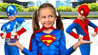 Песни про Супергероев и Очень Маленьких | Майя, Маша, Мия | Детские песни