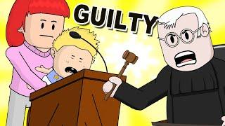 Babysitter is a Guilty Criminal! Baby Alan Cartoon Season 1 Episode 19