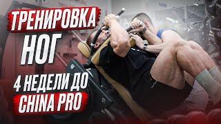 ТРЕНИРОВКА НОГ | 4 WEEKS UNTIL THE CHINA PRO