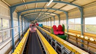 Riding Japan’s Most Uncomfortable but Mysterious Escalator at Retro Amusement Park on Mountain