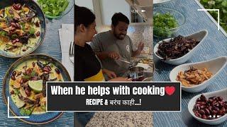 आज घरी बनवले चमचमीत Burmese Khow Suey | Recipe Vlog | Marathi Family in Switzerland |