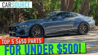 5 Mods under $500 that Will Transform Your S650 Mustang