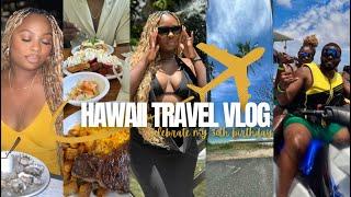 Hawaii travel vlog: 30th birthday in honolulu, sky waikiki, tet-ski's, first luau and MORE!