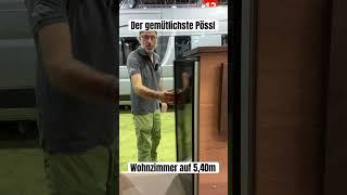 Pössl Concorde Compact-kompaktes Wohnzimmer auf Rädern #mädes #pössl #vanlife #camper #camperexperte