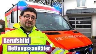 Wie wird man RETTUNGSSANITÄTER? Arbeiten im Rettungsdienst