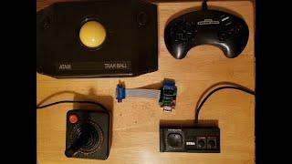 New Atari 5200 Ikonsgr Controller Adapter (for9pin Atari/Sega ctlrs)- Reviewed & Demonstrated-vid#45