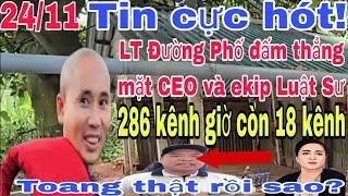  Mưu đồ tạo phản. Lang thang đường phố vả thẳng mặt CEO và ekip LS . 218 kênh mà dám rút còn 18.