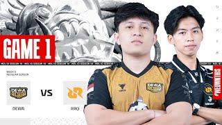 DEWA UNITED ESPORTS vs RRQ HOSHI | Regular Season Week 5 Day 2 | Game 1 | #MPLIDS14