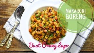 Makaroni Goreng Mudah dan Sedap | Super Simple Fried Macaroni