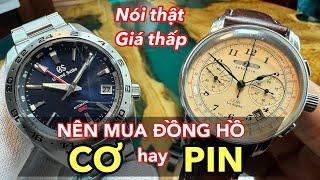 Chọn đồng hồ CƠ hay đồng hồ PIN: băn khoăn lớn nhất khi mua đồng hồ | Donghoquanglam.com