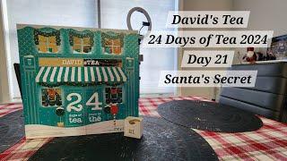 David's Tea 24 Days of Tea 2024 : Day 21 Santa's Secret