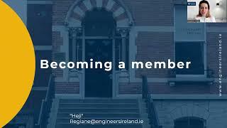 How to Become a member of Engineers Ireland