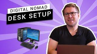 My Ultimate Desk Setup for Digital Nomads - Running Remote