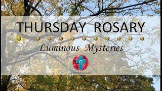 Thursday Rosary • Luminous Mysteries of the Rosary  November 28, 2024 VIRTUAL ROSARY - MEDITATION