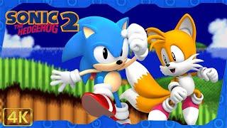 Sonic the Hedgehog 2: Absolute ⁴ᴷ Full Playthrough (All Chaos Emeralds, Sonic & Tails gameplay)