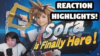 Sora In Smash Bros Ultimate Reaction Highlights