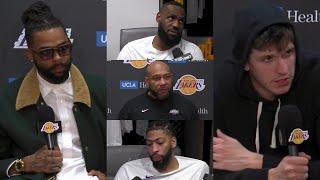 Lakers vs Thunder | Lakeshow Postgame Interviews x Highlights: AD, Lebron, DLo & AR, Darvin Ham