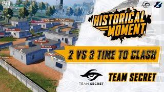 2 VS 3 Time to Clash [Historical Moment | PUBG MOBILE]