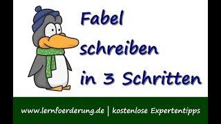  Fabel schreiben in 3 Schritten - alles Wichtige für die eigene Fabel