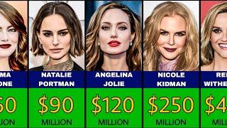 Top 50 Richest Actresses - $45,000,000 to $8,000,000,000
