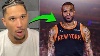 Josh Hart’s HILARIOUS ‘Kobe’ Request to PJ Tucker!  Knicks Vet Adds Comedy to His Move! 