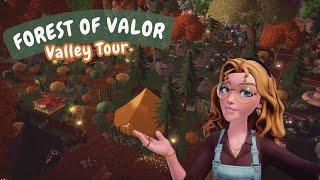 FOREST OF VALOR  // Valley Tour // Disney Dreamlight Valley