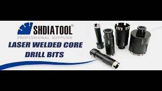 SHDIATOOL Diamond Core Drill Bits for Hard Stone Concrete Marble Granite Brick Laser Welded Hole Saw