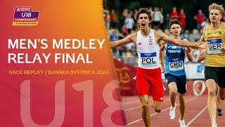 Last leg COMEBACK!  Men's medley relay final | Banska Bystrica 2024