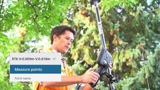 Trimble R12 Field Test: Mixed Trees