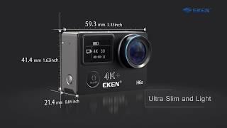 EKEN H6s: Native 4K+ with Electronic Image Stabilization (EIS) Action Camera