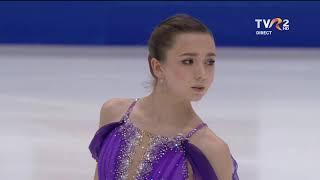 Kamila Valieva (RUS) - Women's SP - FS Euros Tallinn 2022