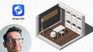 Rendering - Office Space Isometric View Shapr3D