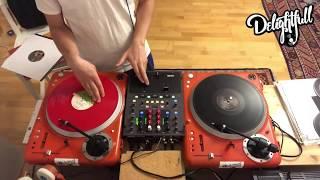 DJ DELightfull // Scratch Freestyle Jazzy Boom Bap Beat // Vinyl Djing