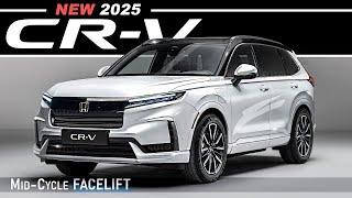 New Honda CR-V 2025 Facelift - FIRST LOOK at Exterior Redesign & Interior Refresh