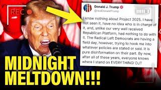 SCARED Trump has LATE NIGHT FREAK OUT over Huge Problem