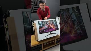 Unboxing a 32" 4K 240Hz OLED Monitor