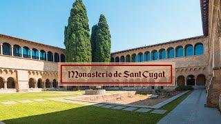 MONASTERIO de SANT CUGAT 4K | exponente del arte medieval