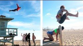 Action Comedy - Best of Pasha Flips - Parkour & Freerunning