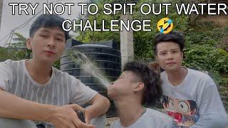 TRY NOT TO SPIT OUT WATER CHALLENGE Zualtea(Kungi) & Jason (Hrangi)