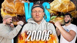 2000€ WER mir den BESSEREN BURGER macht! - FOODBLOGGER vs. ABONNENT