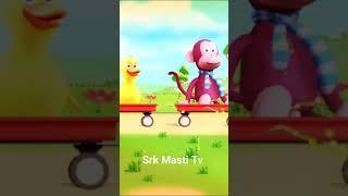 Baby Car Animals Trip Cartoon #short #youtubeshorts #cartoon #video #gaming