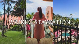 Staycation @ the Royal Hawaiian | Waikiki Staycation | Living in Hawaii | Michaela Cook