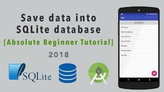 Android SQLite - Beginner Tutorial