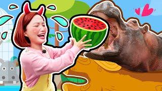 趣味探店：晶晶姊姊帶你去青島森林野生動物世界!GIGI Visits Wildlife World  / Play with GIGI/  Education for Children