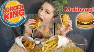 BURGER KING MUKBANG [EATING SHOW]