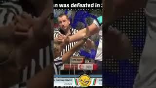 Levan Sagnashvili gets beaten up by Arif Ertem in 2015 armwrestling shorts levansaginashvili