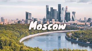 Aerial of Moscow Russia | Moscow Cityscape Aerial (HD)