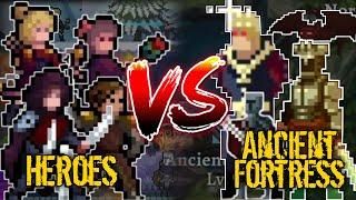 HEROES VS ANCIENT FORTRESS X EXILED KING || Darkrise - Pixel Action RPG