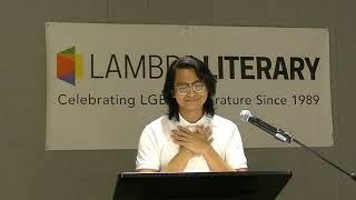 Raf Antonio, 2018 Lambda Literary Fellow